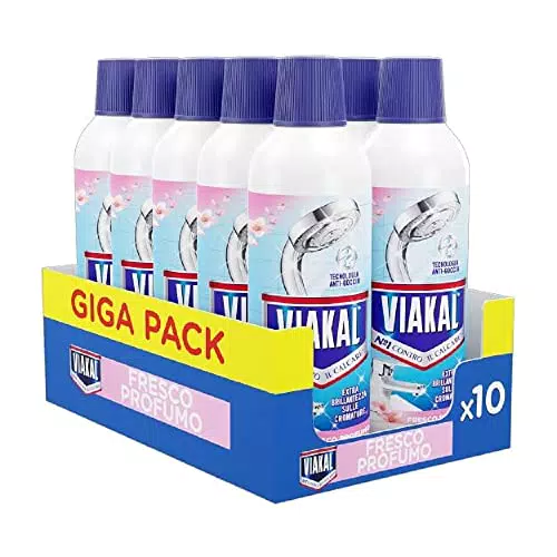 Viakal Anticalcare Detersivo Liquido Fresco Profumo