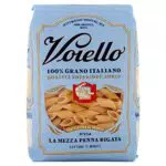 Voiello Pasta Mezze Penne Rigate N.154, Pasta Corta di Semola Grano Aureo 100% - 500 g