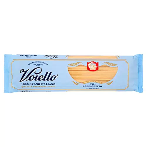 Voiello Pasta Spaghetti N.104, Pasta Lunga di Semola Grano Aureo 100%
