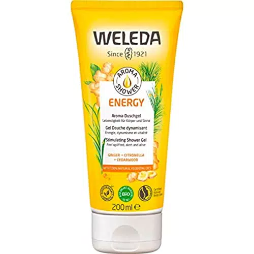 Weleda Aroma Shower Relax, bagno doccia cremoso agli aromi 100% naturali di lavanda