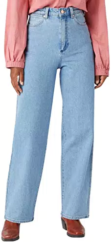 Wrangler Barrel, Blu-Bluestone, 42W x 32L Donna
