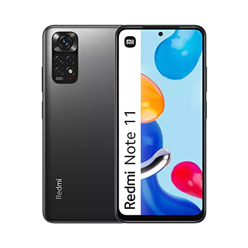 Xiaomi Redmi Note 11 - Smartphone 4+128GB, Display AMOLED FHD+ 6.43” 90Hz