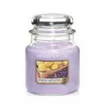 Yankee Candle Candela profumata in giara media, Lavanda al limone