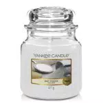 Yankee Candle Candela profumata in giara media, Talco per bambini