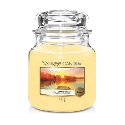 YANKEE CANDLE Candele, Autumn Sunsetedio, 411 unità