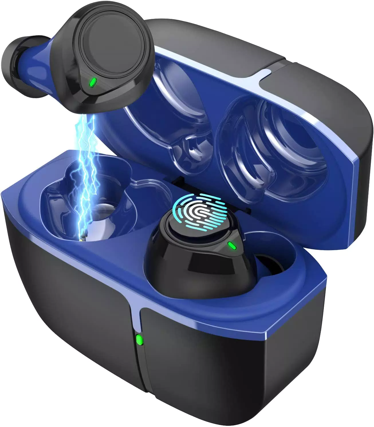 Auricolari Bluetooth, IDE11 Cuffie Bluetooth 5.1 Sportivi Senza Fili Bassi Potenziati IP7 Impermeabili Cuffie Wireless Running in Ear con Custodia da Ricarica 48 Ore con Qualità Audio HD con Microfono