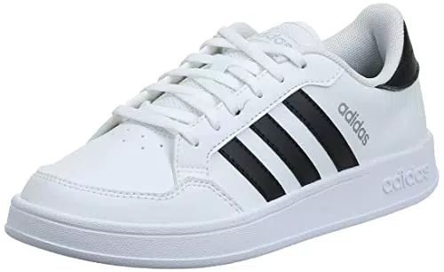 adidas BREAKNETcarpe da Tennis Donna, Ftwbla/Negbás/Plamet