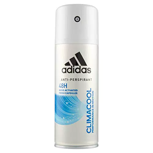 Adidas Climacool Deodorante Spray Uomo, 48 Ore di Freschezza
