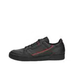 adidas Continental 80carpe Uomo, Core Black/Scarlet/Collegiate Green