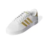 adidas Court Bold, Sneaker Donna, Ftwr White/Sandy Beige Met/Grey Two