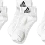 adidas Cushioned, Calzini Unisex-Adulto, Bianco/Bianco/Bianco