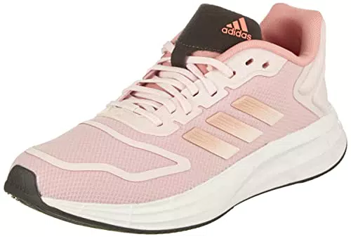 Adidas Duramo 10carpe da Running Donna, Quasi rosa/Wonder Mauve/Rosso acido