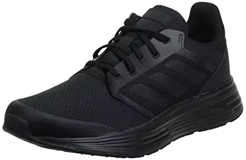 Adidas Galaxy 5, Scarpe da corsa Uomo, Nucleo nero/Nucleo nero/Nucleo nero