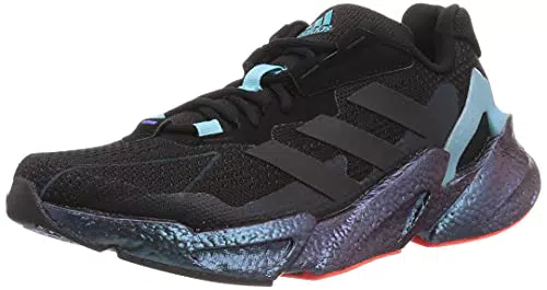 adidas X9000L4 M, Scarpe da Corsa Uomo, Core Black/Core Black/Pulse Aqua