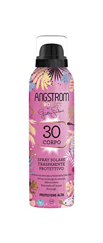 Angstrom Protect Spray Solare Trasparente, Protezione Solare Corpo 30pray Solare Limited Edition