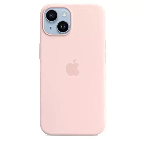 Apple Custodia MagSafe in silicone per iPhone 14 - Rosa creta ​​​​​​​