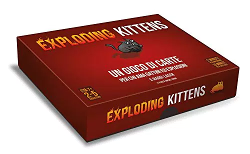 Asmodee - Exploding Kittens, Gioco di Carte, Party Game