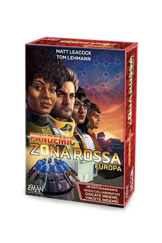 Asmodee - Pandemic Zona Rossa: Europa, Gioco da Tavolo