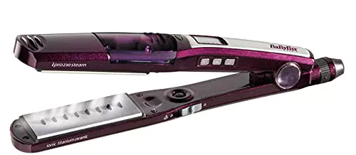 Babyliss St395E Piastra Con Funzione Vapore, Idrata I Capelli