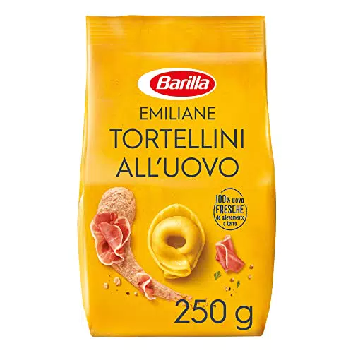 Barilla Pasta all' Uovo Ripiena Le Emiliane Tortellini con Prosciutto Crudo