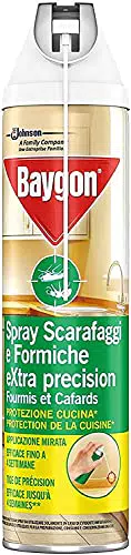 Baygon Spray con Cannuccia Extra Precision, Insetticida per la Cucina