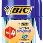 Bic Cristal Original, Set Penne Colorate A Sfera, Punta Media 1.0 Mm