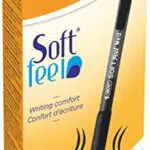 Bic Soft Penna a Sfera a Scatto, Confezione da 12 Pezzi