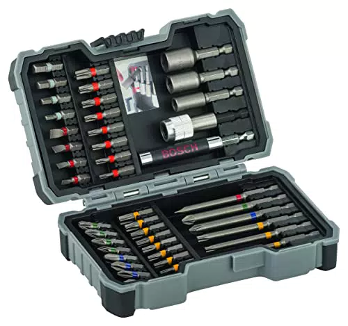 Bosch Professional 43 pz. Set di bit di avvitamento e giradadi
