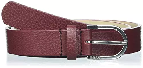 BOSS Scarlet Belt 2, 5cm-G Cintura, Dark Red606, 80 cm Donna