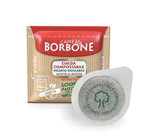 Caffè Borbone Cialda Compostabileiscela Rossa - 100 Cialde - Sistema ESE