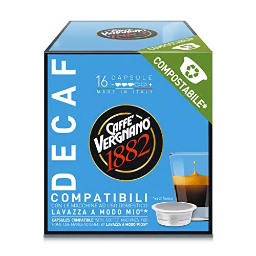 Caffè Vergnano 1882 Capsule Caffè Compatibili Lavazza a Modo Mio