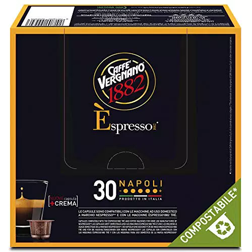 Caffè Vergnano 1882 Èspresso Capsule Caffè Compatibili Nespresso