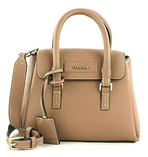 Calvin Klein Dressed Mini Tote W/Flap, Vestito Donna