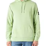 Calvin Klein Jeans Felpa con Cappuccio con Logo a Maniche Mon