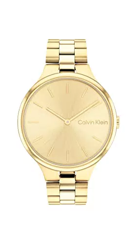 Calvin Klein Women's Analog Quartz Watch with Stainless Steel Strap 25200126