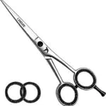 Candure Forbici Parrucchiere Professionali Forbice per Capelli da Barbiere per Taglio di Capelli Acciaio Inossidabile