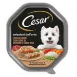 Cesar Selezioni dell'orto Cibo per Cane con Tacchino