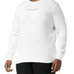 Champion Soft Fluo Crewneck, Felpa, Uomo, Bianco, M