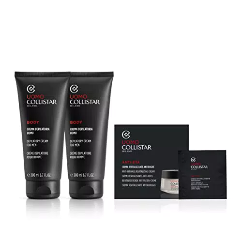 Collistar Linea Uomo Crema Depilatoria, confezione da 2 x 200ml