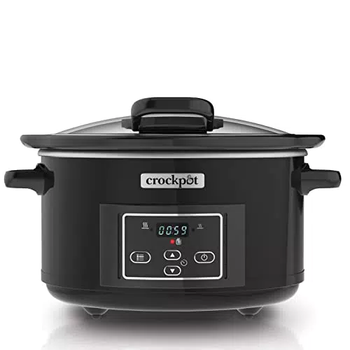 Crockpot Pentola Per Cottura Lenta, Slow Cooker, 4.7 Litri