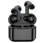 Soicear Cuffie Bluetooth 5.1 Auricolari Senza Fili Wireless Sport in Ear, nero