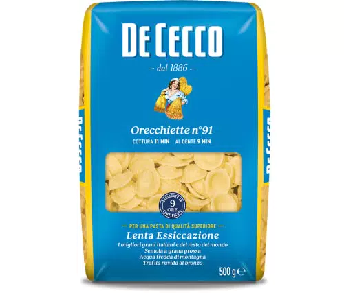 De Cecco Orecchiette No.91, 500g