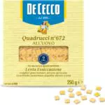 De Cecco Quadrucci All'Uovo n° 672 - 250 g