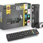 Decoder Digitale Terrestre 2022 - Decoder DVB-T2 HD 1080P Ricevitore H265 HEVC Main 10 Bitini Scart Supporto USB WiFi/PVR/Multimedia