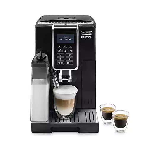 De'Longhi DINAMICA ECAM350.55.B Macchina da Caffè Automatica in Chicchi e Polvere