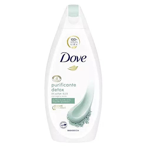 DOVE Bagnodoccia Purificante Detox Argilla Verde - 450 ml