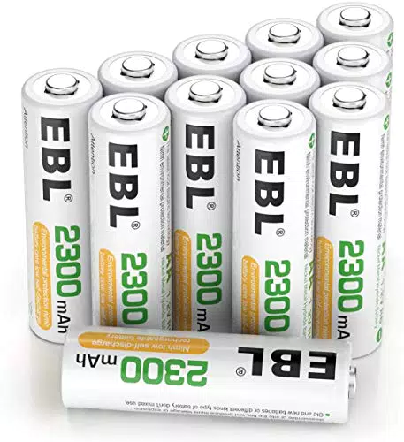 EBL 1.2V AA Batterie Ricaricabili Ad Alta Capacità