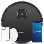 ECOVACS DEEBOT OZMO 950 Care robot aspirapolvere con funzione di pulizia + 50 panni per la pulizia: robot aspirapolvere con navigazione intelligente