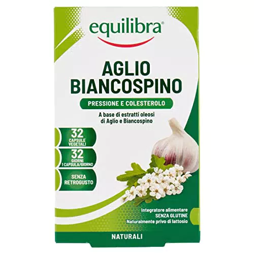 Equilibra Integratori Alimentari, Aglio e Biancospino