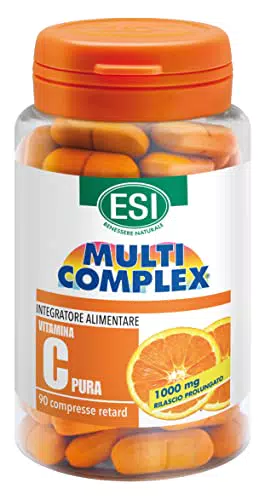 ESI - Multicomplex Vitamina C Pura Retard, Integratore Alimentare Massimo Dosaggio
